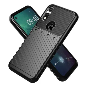 THUNDER Ochranný kryt Motorola Moto E (2020) čierny