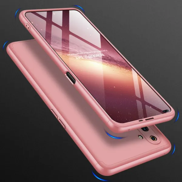 360° Ochranný kryt Realme 6 Pro ružový
