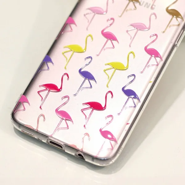 ART Silikónový kryt Samsung Galaxy S8 Plus FLAMINGO
