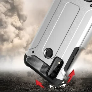 TOUGH Ochranný kryt Huawei P Smart 2020 strieborný