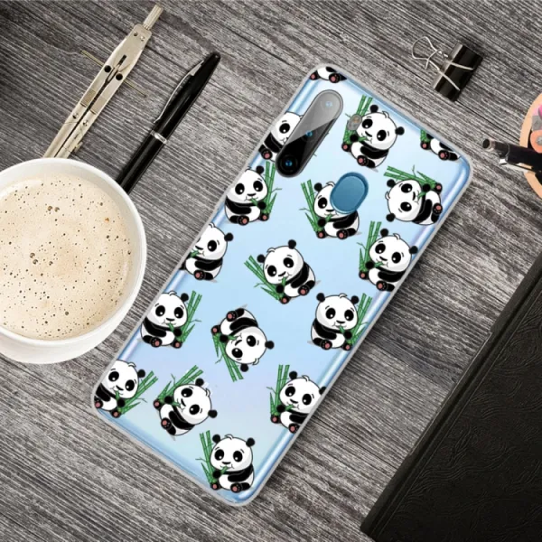 ART Silikónový kryt Samsung Galaxy A21 PANDA