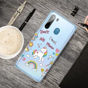 ART Silikónový kryt Samsung Galaxy A21 UNICORN