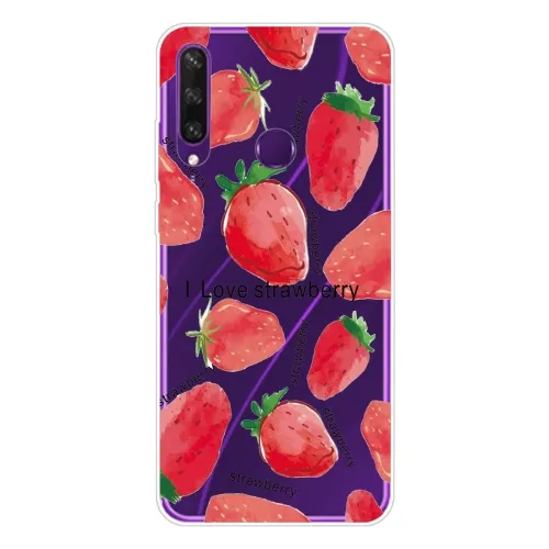 ART Silikónový kryt Huawei Y6p STRAWBERRY