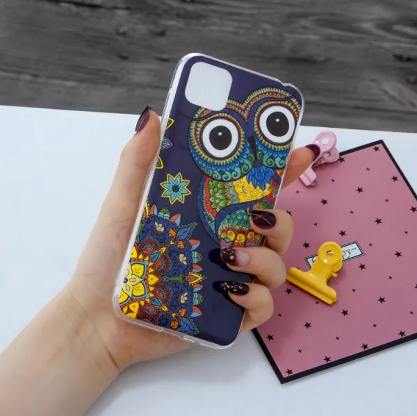 ART TPU Svietiaci obal Huawei Y5p OWL