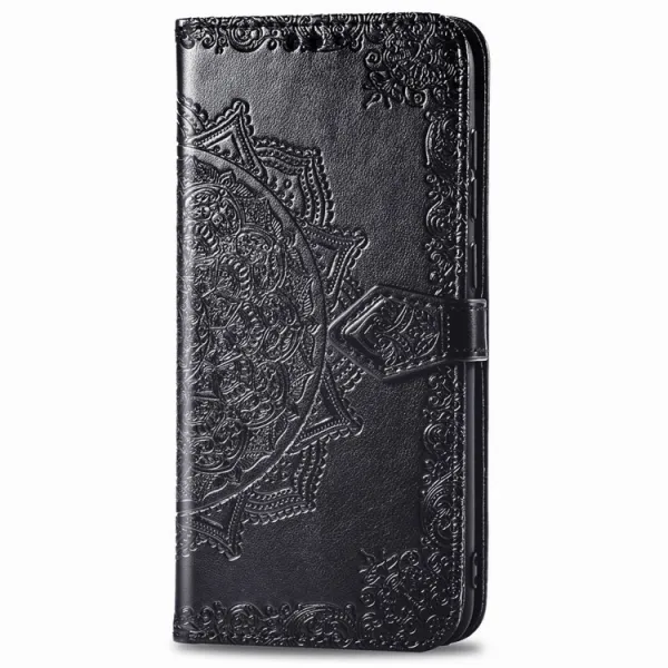 ART Peňaženkový kryt Meizu Note 9 ORNAMENT čierny