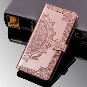 ART Peňaženkový kryt Meizu Note 9 ORNAMENT ružový