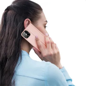 DUX Peňaženkový kryt Apple iPhone 12 Pro Max ružový