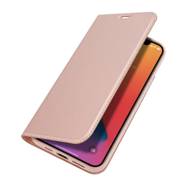 DUX Peňaženkový kryt Apple iPhone 12 Pro Max ružový