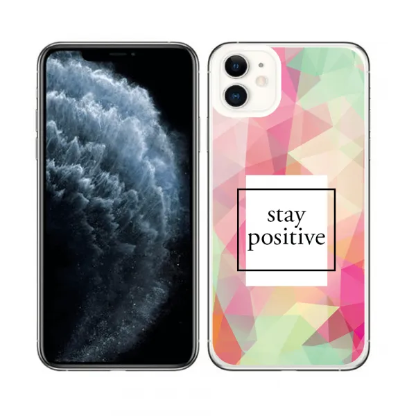 PROTEMIO MY ART Ochranný obal Apple iPhone 11 POSITIVE (053)
