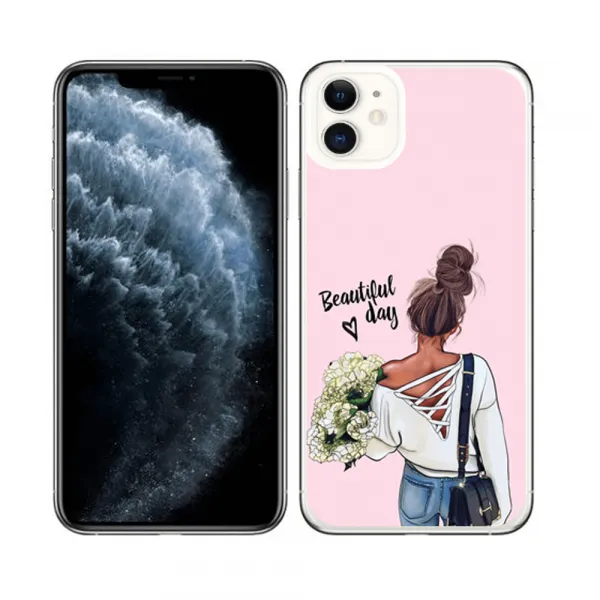PROTEMIO MY ART Ochranný obal Apple iPhone 11 DAY (136)