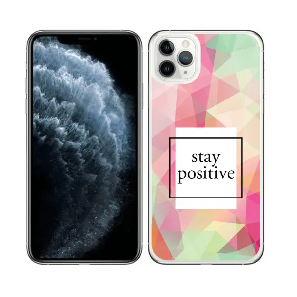 PROTEMIO MY ART Ochranný obal Apple iPhone 11 Pro Max POSITIVE (053)