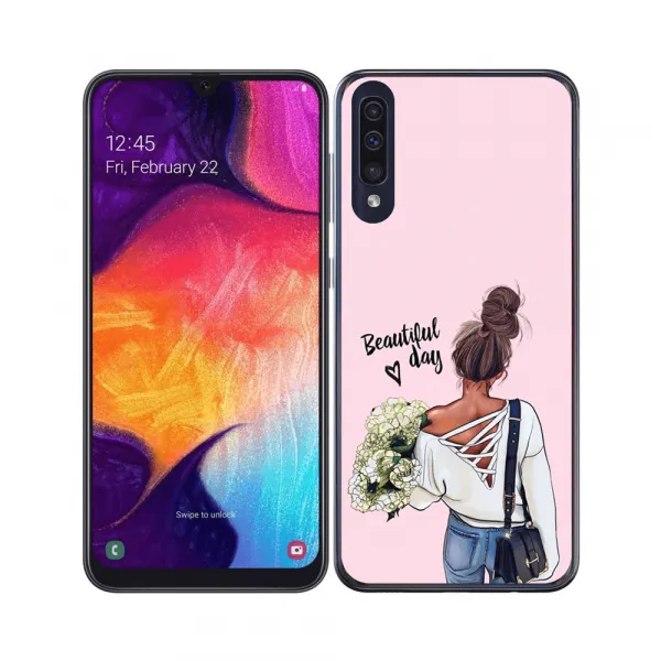 PROTEMIO MY ART Ochranný obal Samsung Galaxy A70 DAY (136)
