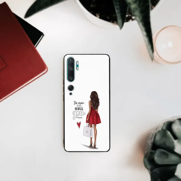PROTEMIO MY ART Ochranný kryt  Xiaomi Mi Note 10 / Note 10 Pro RED DRESS (137)