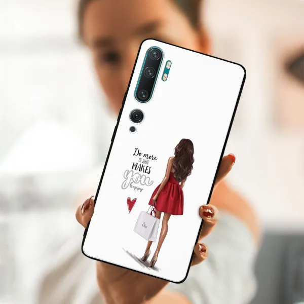 PROTEMIO MY ART Ochranný kryt  Xiaomi Mi Note 10 / Note 10 Pro RED DRESS (137)