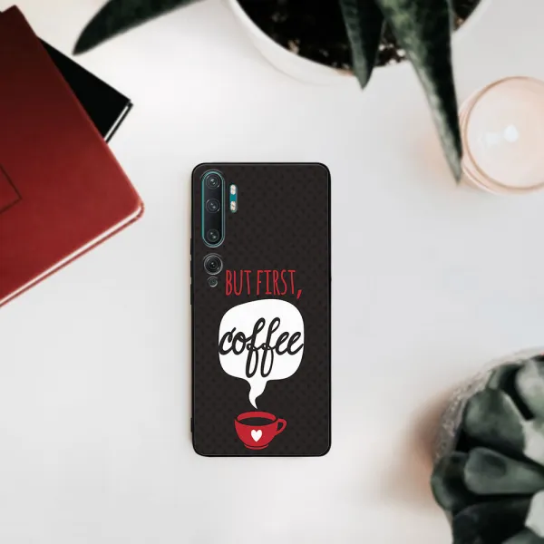 PROTEMIO MY ART Ochranný kryt  Xiaomi Mi Note 10 / Note 10 Pro COFFEE (056)