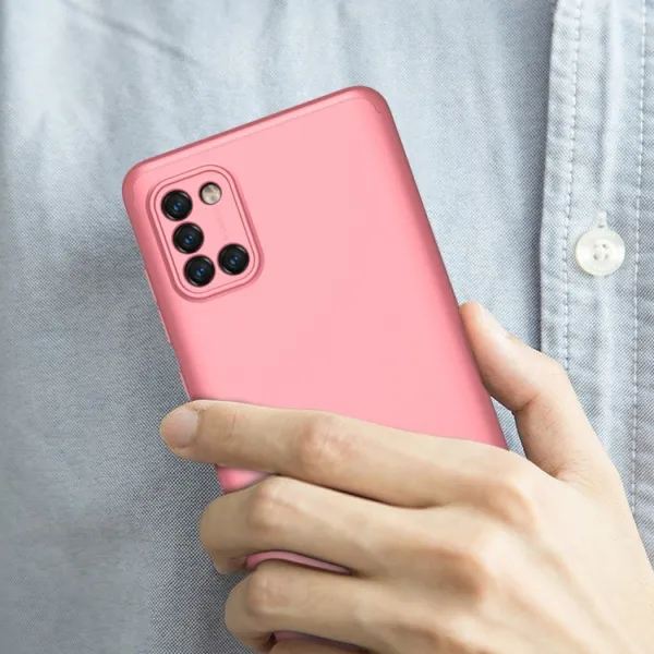 360° Ochranný kryt Samsung Galaxy A31 ružový