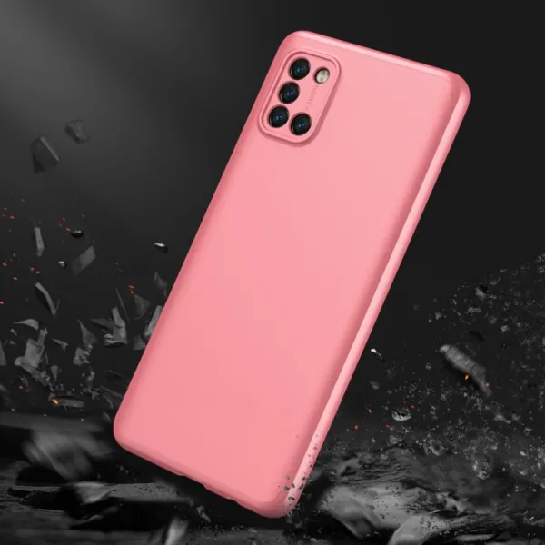 360° Ochranný kryt Samsung Galaxy A31 ružový