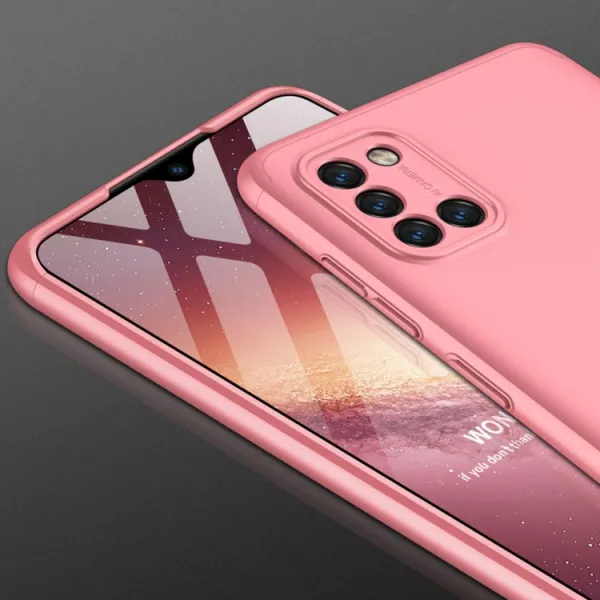 360° Ochranný kryt Samsung Galaxy A31 ružový