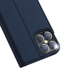 DUX Peňaženkový kryt Apple iPhone 12 Pro Max modrý