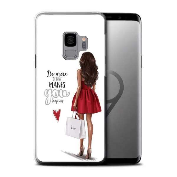 PROTEMIO MY ART kryt Samsung Galaxy S9 RED DRESS (137)
