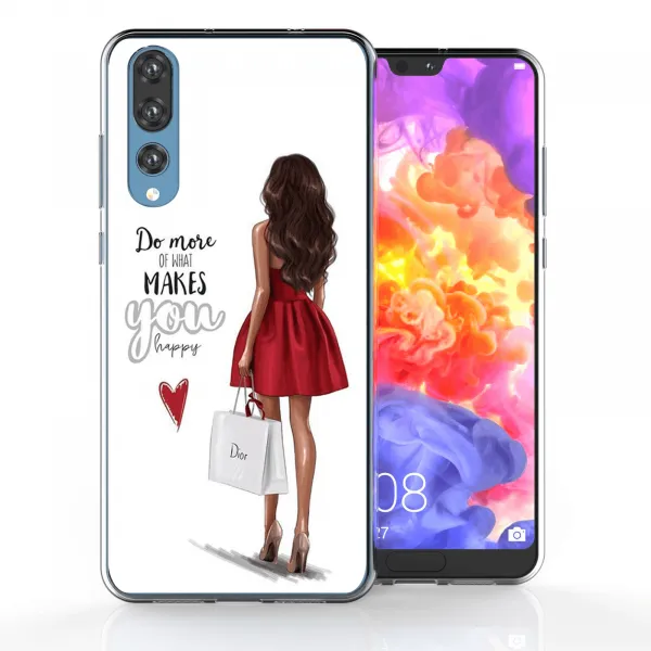 PROTEMIO MY ART obal Huawei P20 Pro RED DRESS (137)
