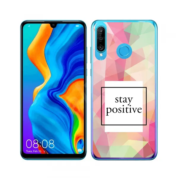 PROTEMIO MY ART Ochranný obal Huawei P30 Lite POSITIVE (053)