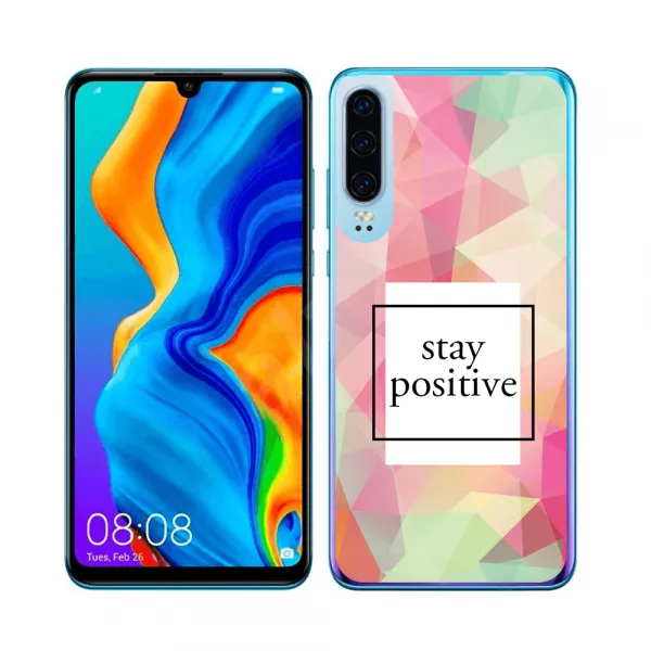 PROTEMIO MY ART Ochranný obal Huawei P30 POSITIVE (053)