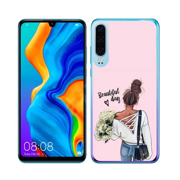 PROTEMIO MY ART Ochranný obal Huawei P30 DAY (136)