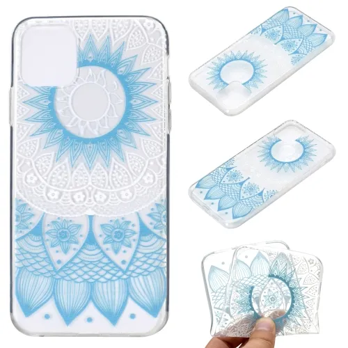 ART Silikónový kryt Apple iPhone 12 mini BLUE FLOWER