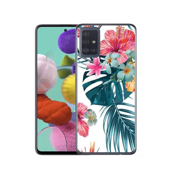 PROTEMIO MY ART Ochranný kryt Samsung Galaxy A71 JUNGLE (052)