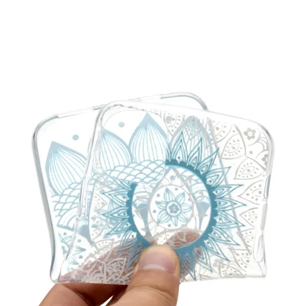 ART Silikónový kryt Apple iPhone 12 mini BLUE FLOWER