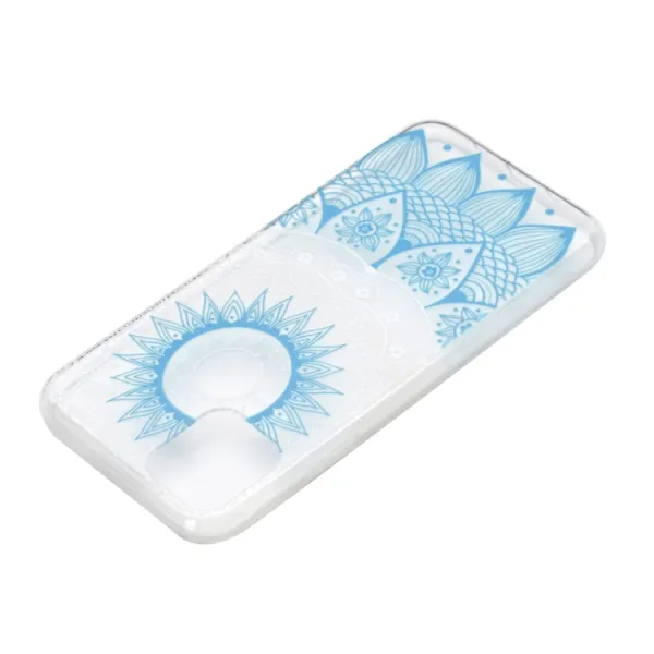 ART Silikónový kryt Apple iPhone 12 mini BLUE FLOWER