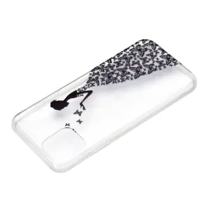 ART Silikónový kryt Apple iPhone 12 / 12 Pro BUTTERFLY GIRL