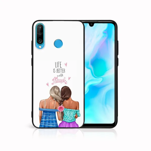 PROTEMIO MY ART Ochranný obal Huawei P30 Lite FRIENDS (060)