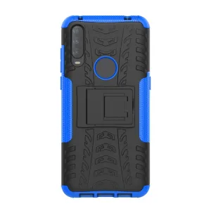 STAND Extra odolný obal Alcatel 3L 2020 modrý