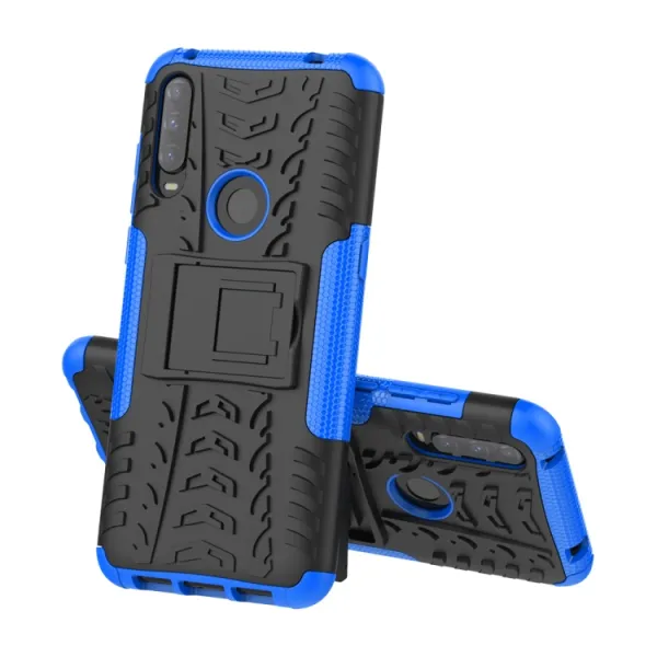 STAND Extra odolný obal Alcatel 3L 2020 modrý