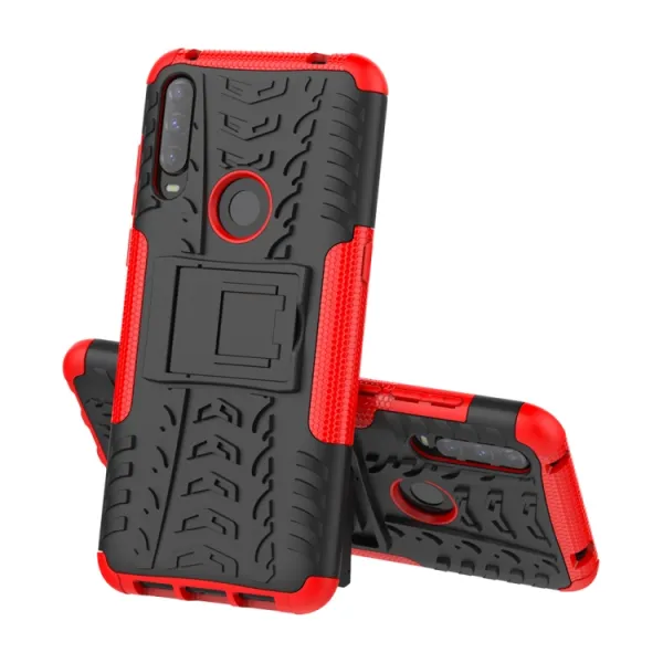 STAND Extra odolný obal Alcatel 3L 2020 červený
