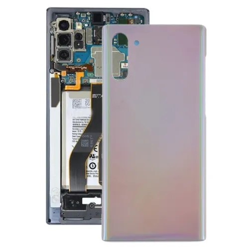 Zadný kryt (kryt batérie) Samsung Galaxy Note 10 strieborný