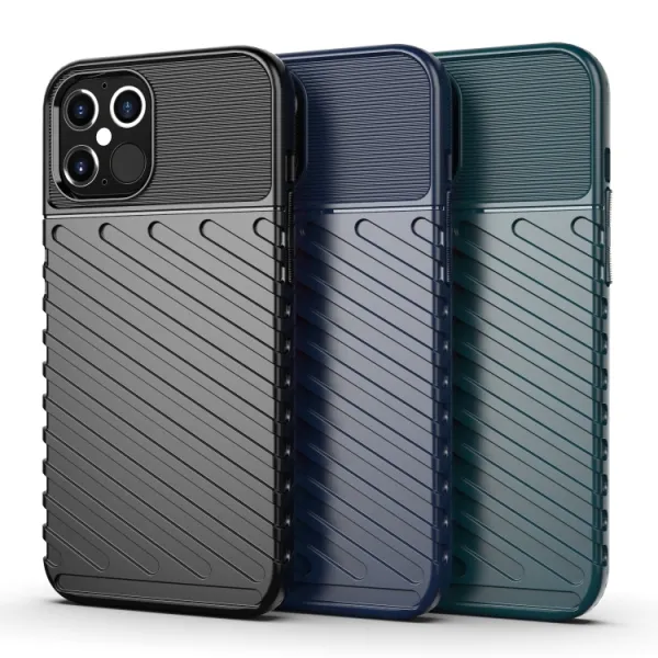 THUNDER Ochranný kryt Apple iPhone 12 Pro Max modrý