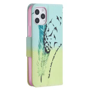 ART Peňaženkový obal Apple iPhone 12 / 12 Pro FEATHER