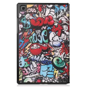 ART Zaklápací obal Samsung Galaxy Tab A7 10.4 (T500 / T505) GRAFFITI