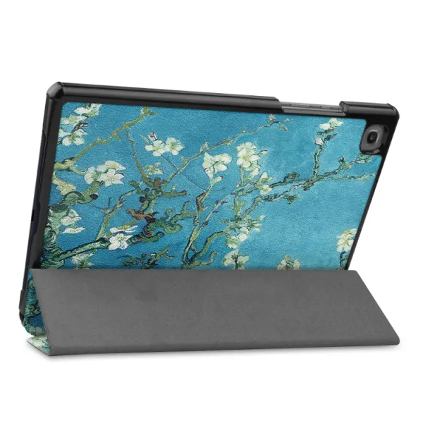 ART Zaklápací obal Samsung Galaxy Tab A7 10.4 (T500 / T505) APRICOT BLOSSOM