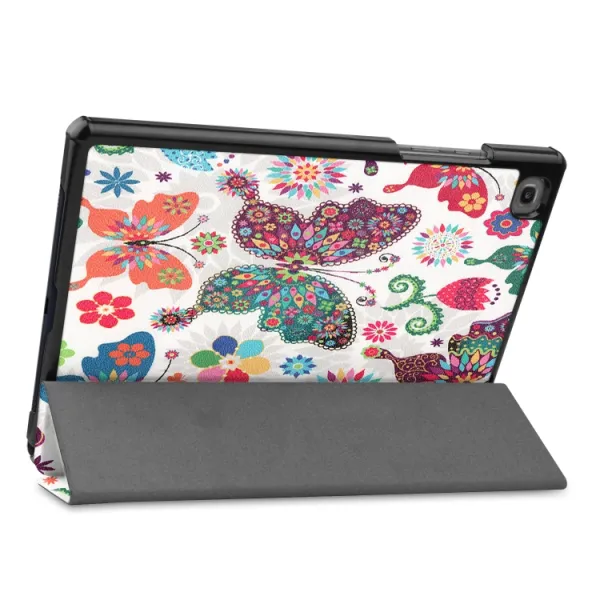 ART Zaklápací obal Samsung Galaxy Tab A7 10.4 (T500 / T505) COLORFUL BUTTERFLY