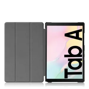 LEATHER Zaklápací obal Samsung Galaxy Tab A7 10.4 (T500 / T505) bordový