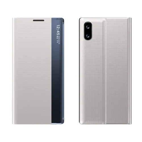 SLEEP CASE Zaklápací kryt Xiaomi Redmi 9A / 9AT strieborný