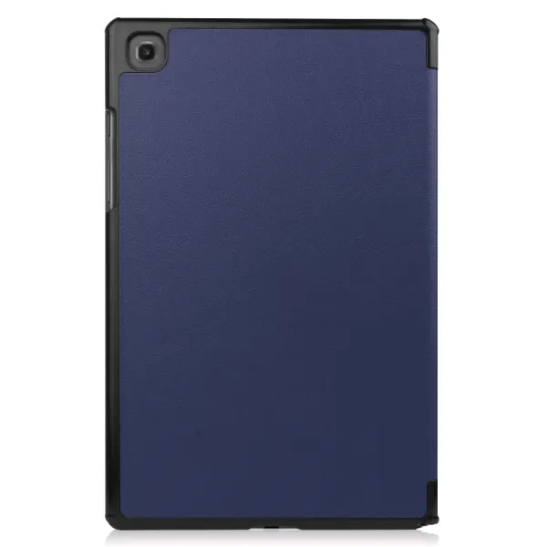 LEATHER Zaklápací obal Samsung Galaxy Tab A7 10.4 (T500 / T505) tmavomodrý