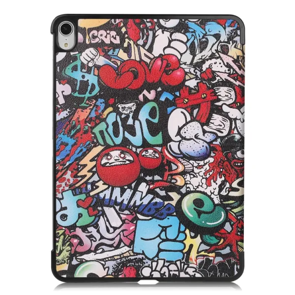 ART Zaklápací obal Apple iPad Air 5 (2022) / 4 (2020) GRAFFITTI