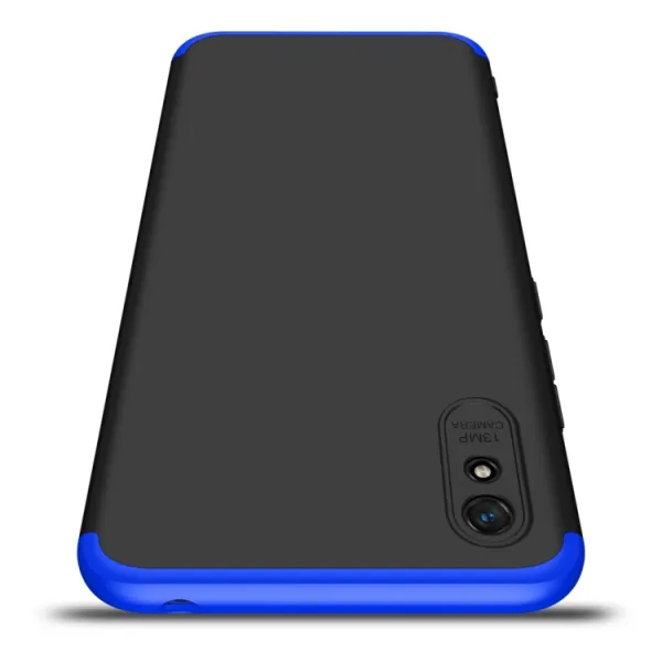 360° Ochranný kryt Xiaomi Redmi 9A / 9AT čierny-modrý