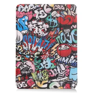 ART Zaklápací obal Apple iPad Air 5 (2022) / 4 (2020) GRAFFITTI