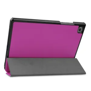 LEATHER Zaklápací obal Samsung Galaxy Tab A7 10.4 (T500 / T505) fialový